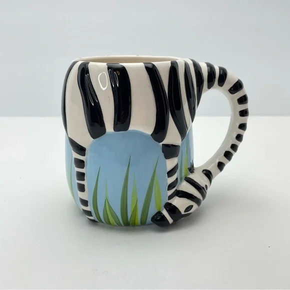3D Zebra Tag Mug - Picture 6 of 6
